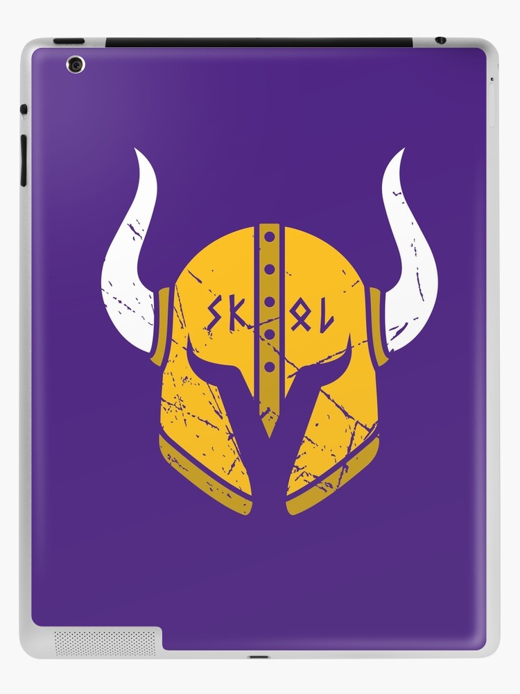 Minnesota Vikings Skol Helmet Laptop Sleeve for Sale by