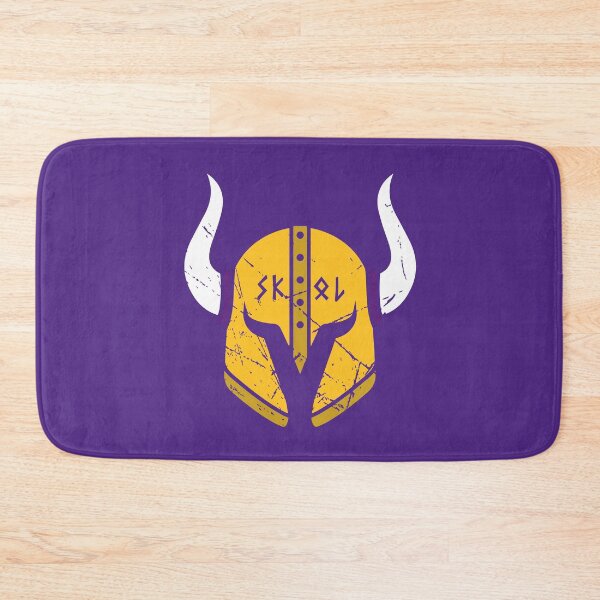 Artikelvorschau, Minnesota Wikinger Skol Helm entworfen und verkauft von Originalnickb Designs.