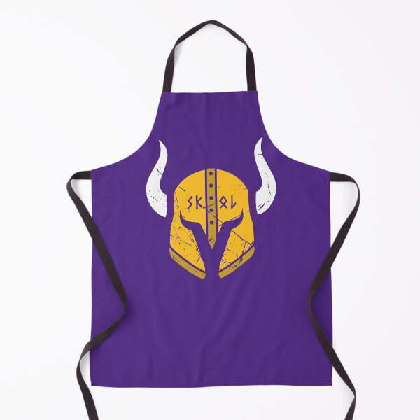Artikelvorschau, Minnesota Wikinger Skol Helm entworfen und verkauft von Originalnickb Designs.