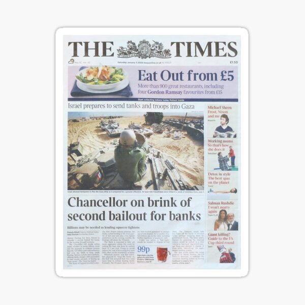 The Times Sticker