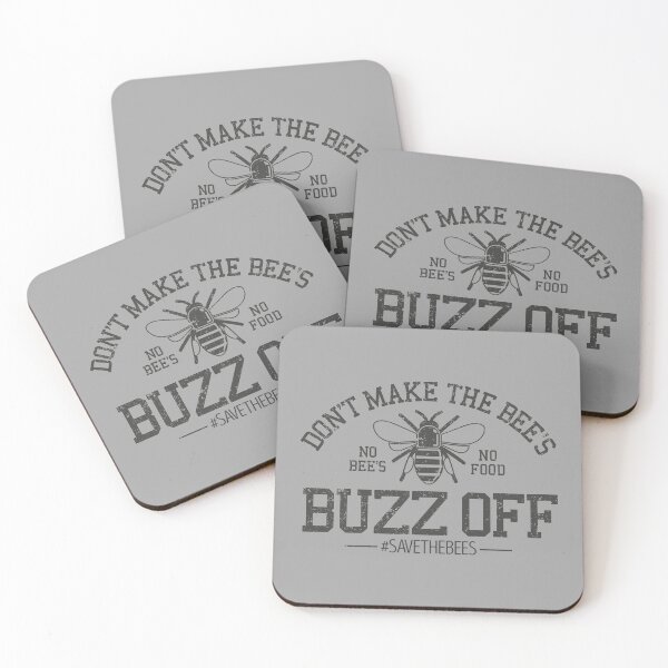 Item preview, Don't make the Bee's buzz off Grey designed and sold by Bubsart78.