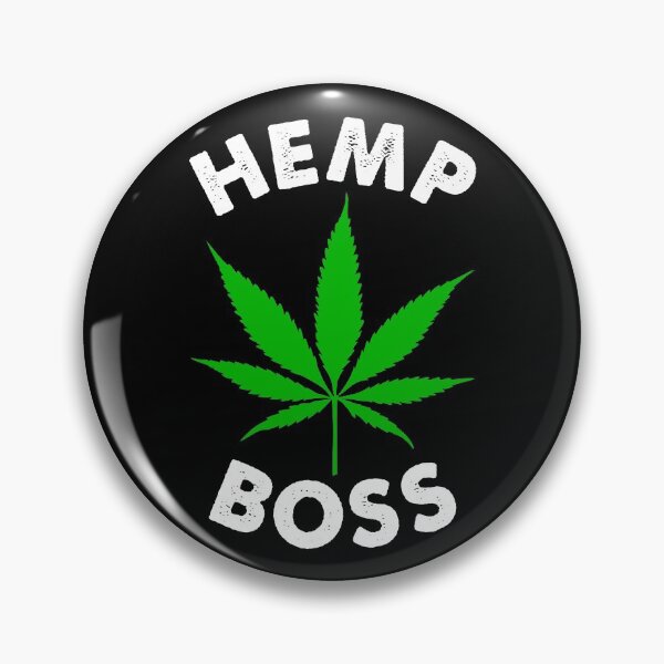 Item preview, Hemp Boss green leaf designed and sold by ReignGFX.