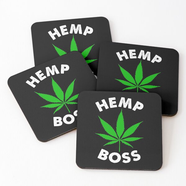 Item preview, Hemp Boss green leaf designed and sold by ReignGFX.