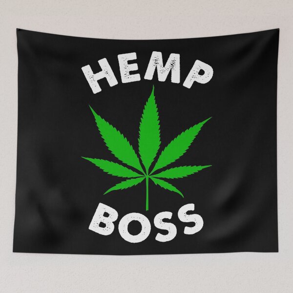 Item preview, Hemp Boss green leaf designed and sold by ReignGFX.