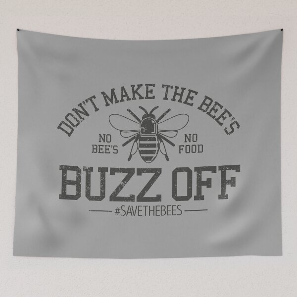 Item preview, Don't make the Bee's buzz off Grey designed and sold by Bubsart78.