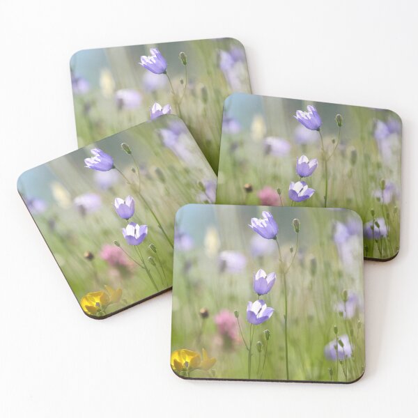 Item preview, Digital Photography Sunlit Harebells and meadow flowers designed and sold by SimonJohnson1.