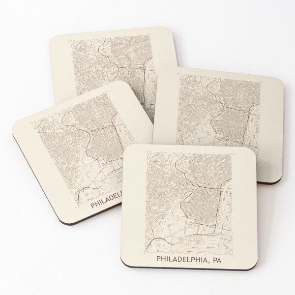 Item preview, Filadelfia, PA Vintage mapa topográfico designed and sold by PGHPhotoCo.