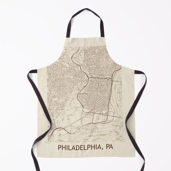 Item preview, Filadelfia, PA Vintage mapa topográfico designed and sold by PGHPhotoCo.