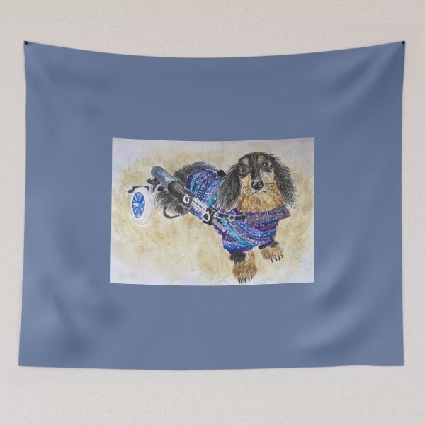 Item preview, A snazzy sausage dog  designed and sold by HollyAngharad1.