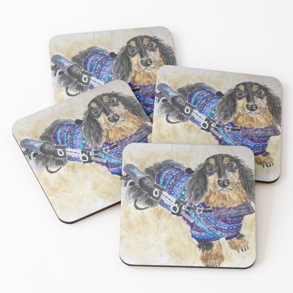 Item preview, A snazzy sausage dog  designed and sold by HollyAngharad1.