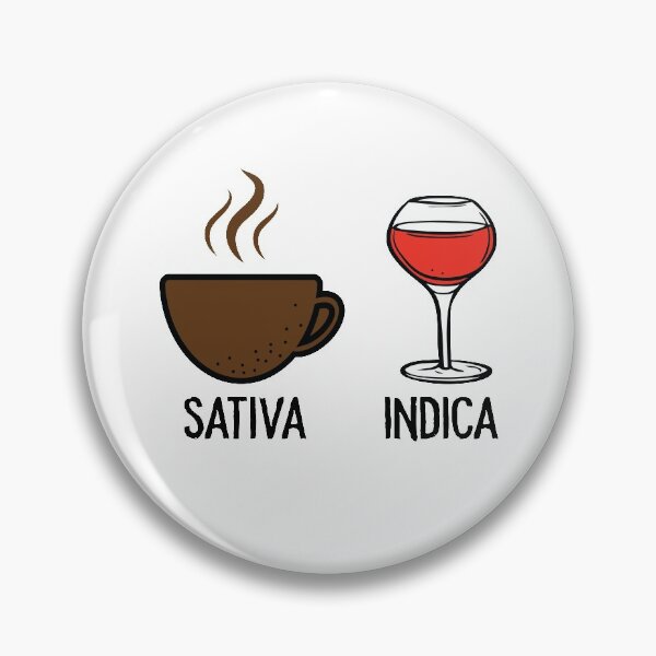 Artikelvorschau, Lustiger Kaffee Rotwein Sativa Indica entworfen und verkauft von TheMattDesigns.