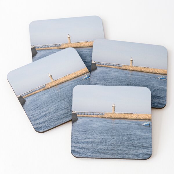 Item preview, Fishing boat enters Whitby harbour designed and sold by wellsie82.