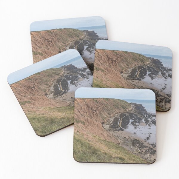 Item preview, Filey Brigg cliffs and rock pools designed and sold by wellsie82.