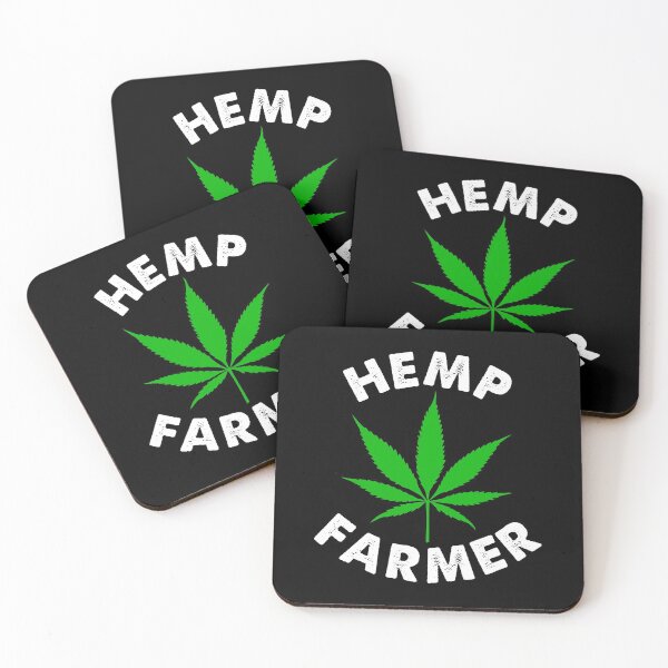 Item preview, Hemp farmer green leaf designed and sold by ReignGFX.