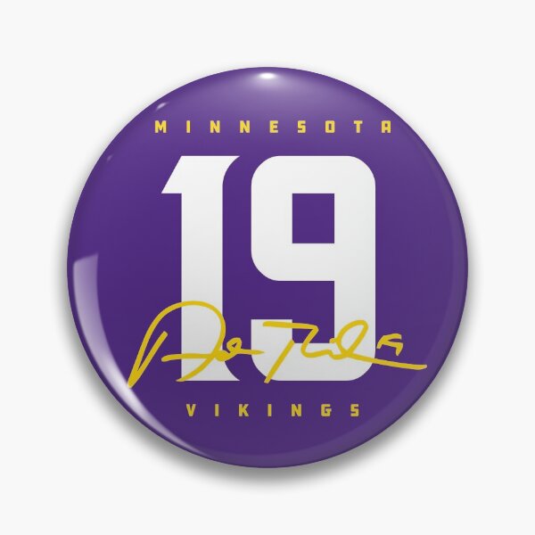 Item preview, Vikings Adam Thielen 19 Signature Design designed and sold by Originalnickb Designs.