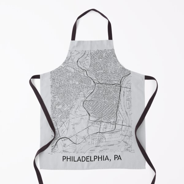Item preview, Philadelphia, PA Topographical Map Grey designed and sold by PGHPhotoCo.
