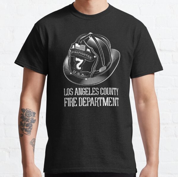 Los Angeles County Fire Department T Shirt By Thydradesigns Redbubble 1808