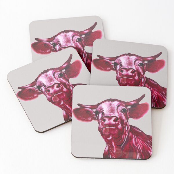 Item preview, How Now Pink Cow designed and sold by Marla Kurzec.