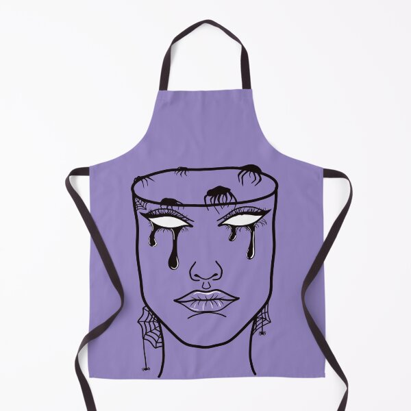 Item preview, Mindless: Original Line Art Drawing-Lavender Background designed and sold by Arthemeral.