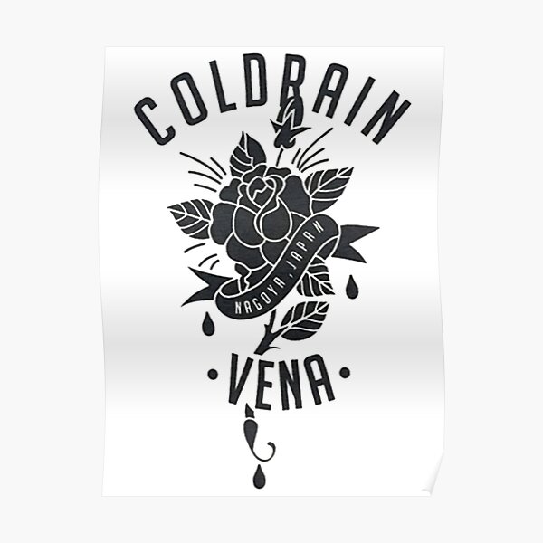 Coldrain Blades Poster By Cybervengeance Redbubble