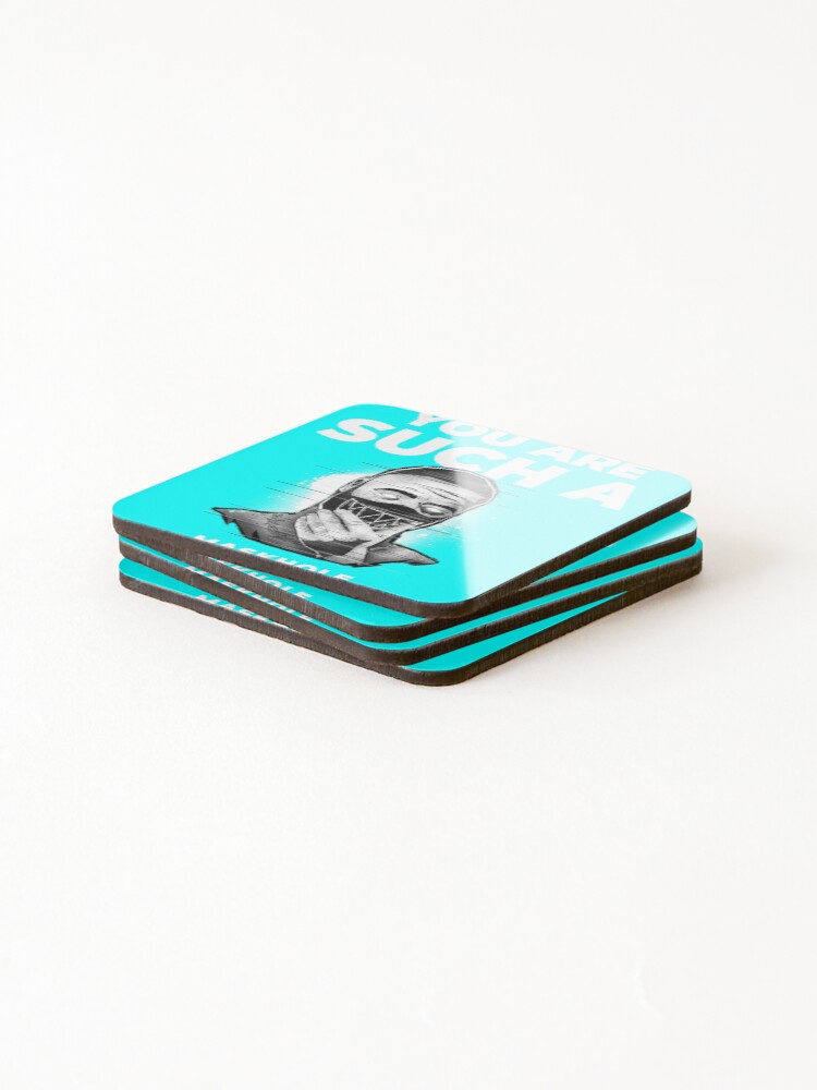 Thumbnail 4 of 5, Coasters (Set of 4), maskhole22 designed and sold by 5sharksfighting.