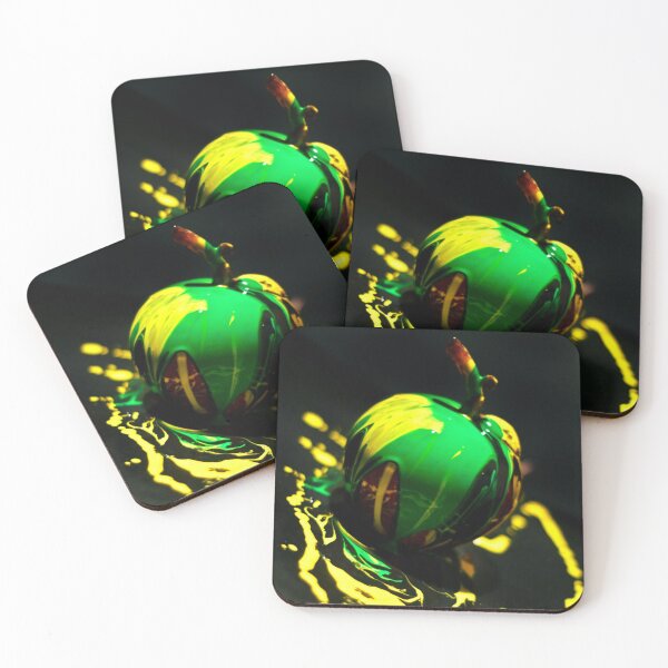 Item preview, Artistic Painted Apple Art designed and sold by Artcraft-Ink.