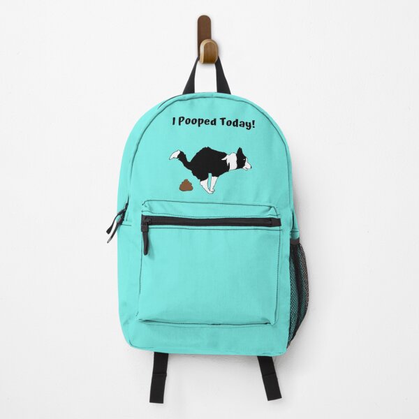 Item preview, Dash the Border Collie says "I Pooped Today!" designed and sold by swhmedia.