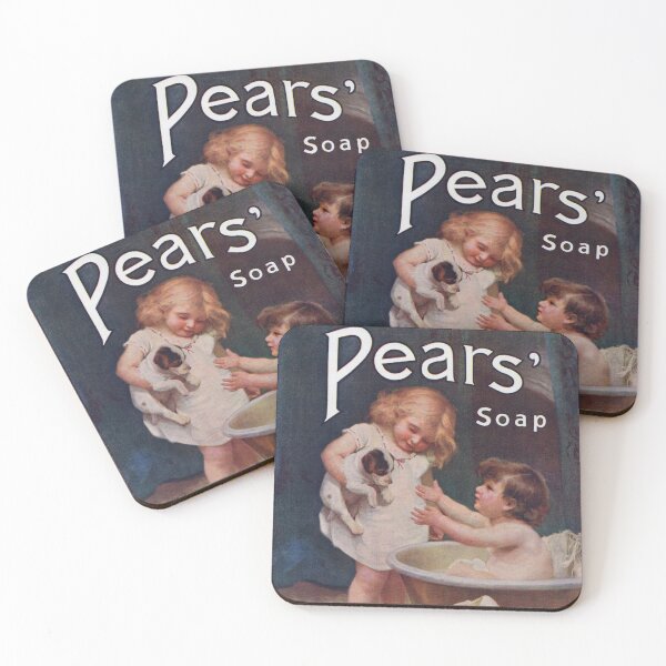 Item preview, Pears and Soap / Watercolor Design / Vintage Classic Retro designed and sold by Isdinval.