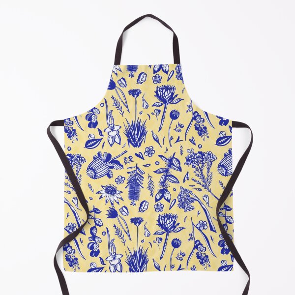 Item preview, Australian Flower Sketches Yellow designed and sold by SakuraSkies.