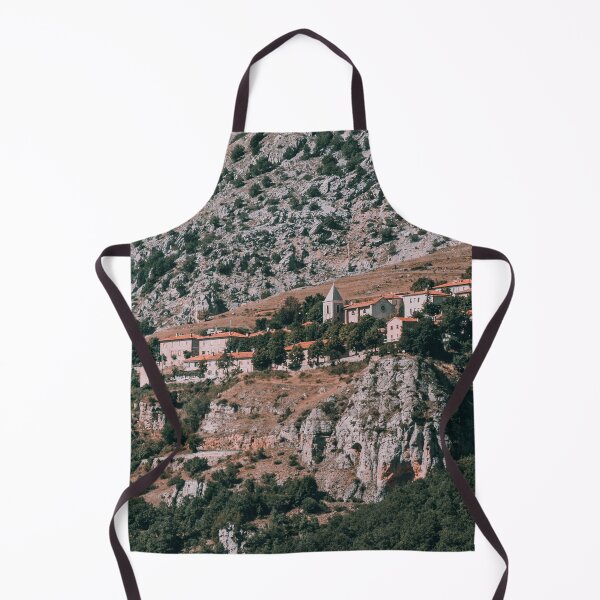 Item preview, Old Italian Town on Mountain Cliff designed and sold by Luigi Veggetti.