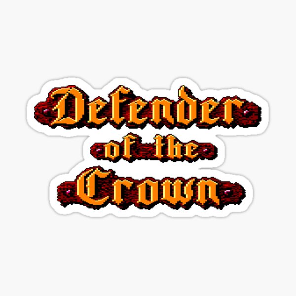 Item preview, Defender of the crown Amstrad CPC Videogames Pixel Art designed and sold by Mr-Retropixel.