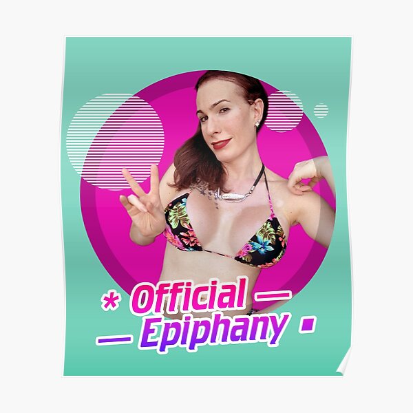 Cover Girl Ms Julia, Official Epiphany (rectangle) Poster
