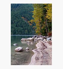 Chilliwack Lake Shoreline Photographic Print