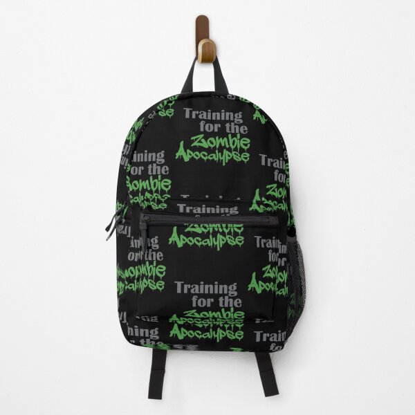 Item preview, Training for the Zombie Apocalypse Green designed and sold by TheInkElephant.