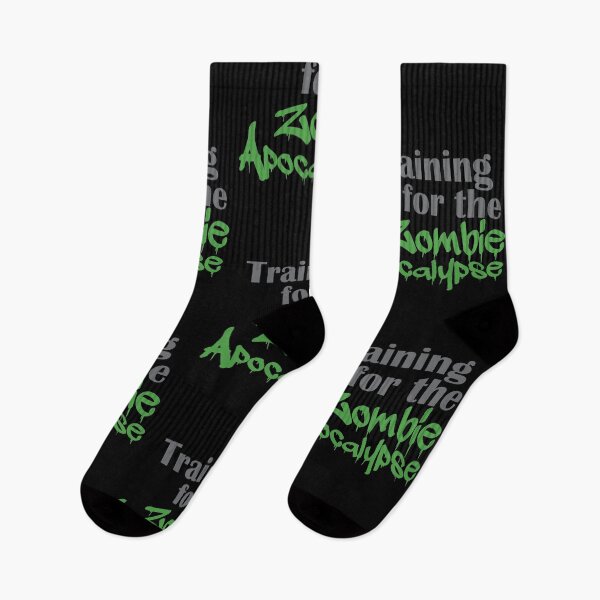 Item preview, Training for the Zombie Apocalypse Green designed and sold by TheInkElephant.