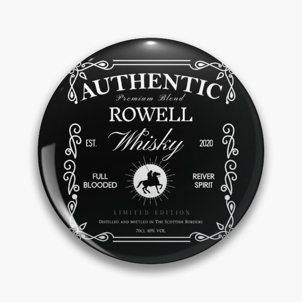 Item preview, ROWELL Whisky Label | Border Reivers designed and sold by yourscotborders.