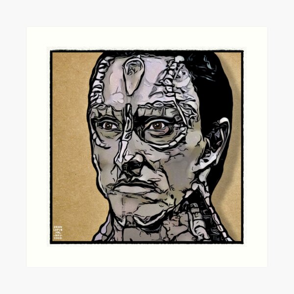 Reklar Murder Lizard Art Print