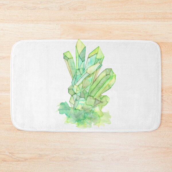 Item preview, Watercolor Crystals "Inclusion" series #4 Green designed and sold by RoxyTocin.