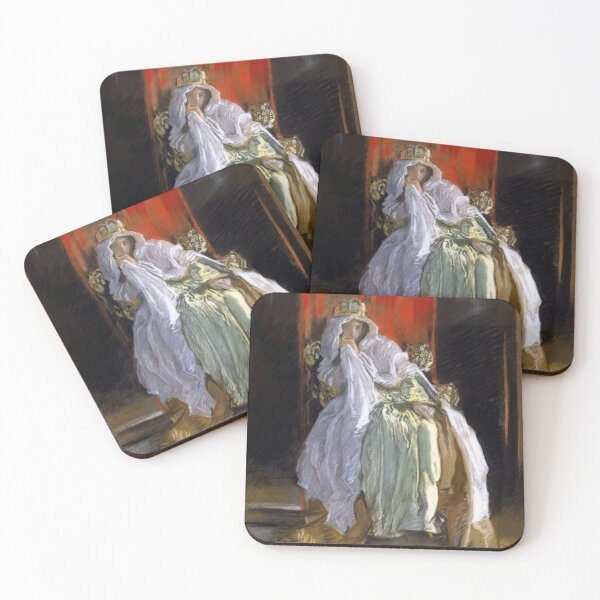 Item preview, La Reine dans Hamlet - Edwin Austin Abbey - 1895 designed and sold by CJET.