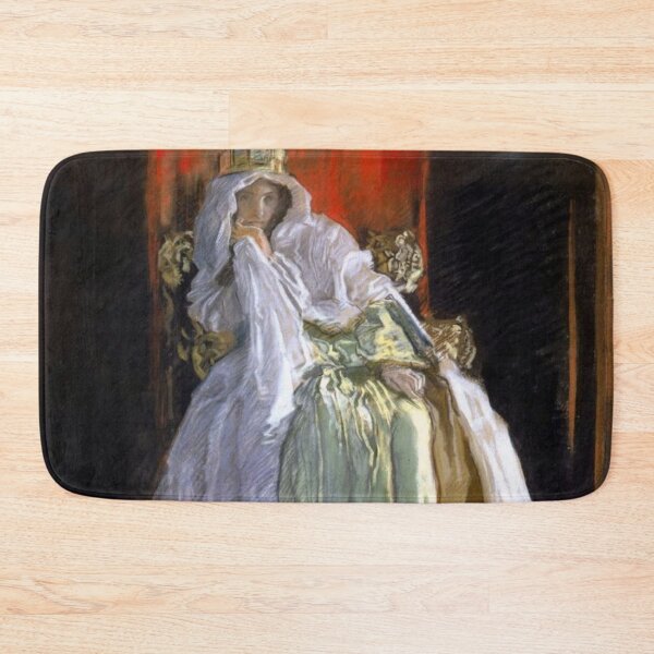 Artikelvorschau, La Reine dans Hamlet - Abtei von Edwin Austin - 1895 entworfen und verkauft von CJET.