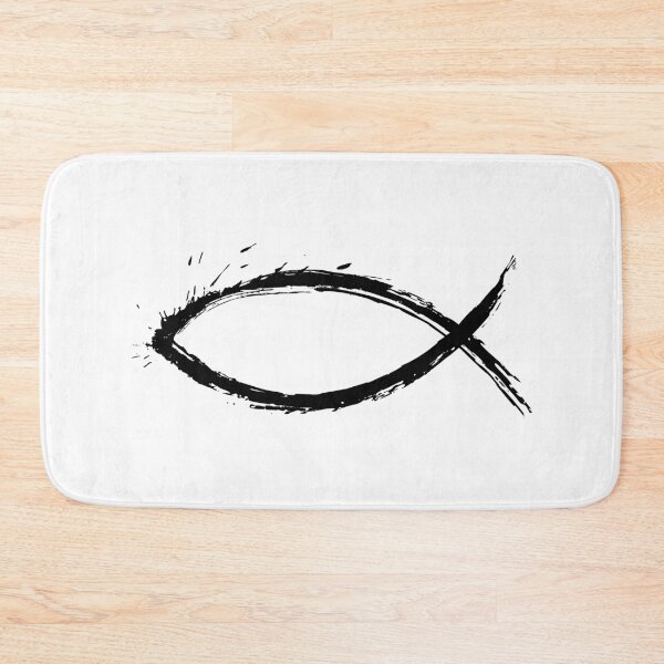 Item preview, Ichthys Jesus Christian Fish Symbol designed and sold by tenderlyco.