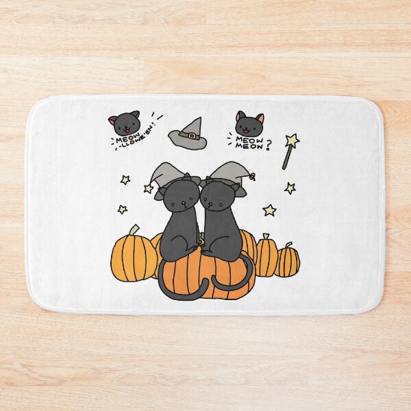 Item preview, Twin Cats Ready for Halloween | babyRAGE Item #I0014 designed and sold by babyrage.