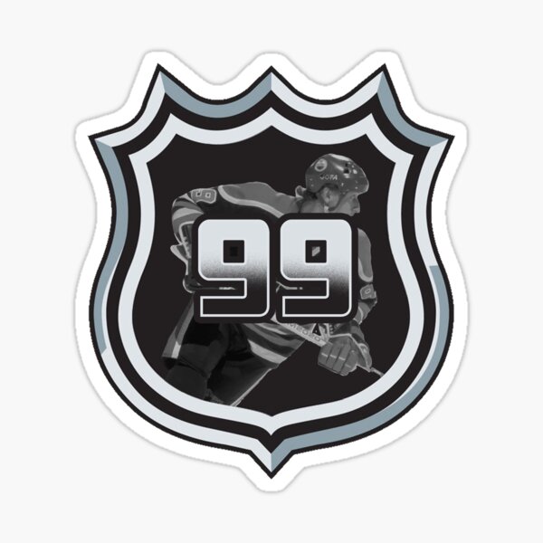 Wayne Gretzky NHL logo Sticker