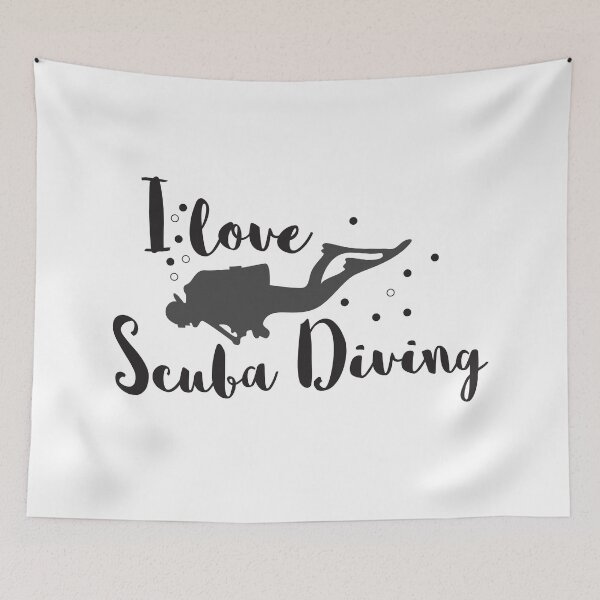 Item preview, I Love Scuba Diving designed and sold by 4AllTimes.