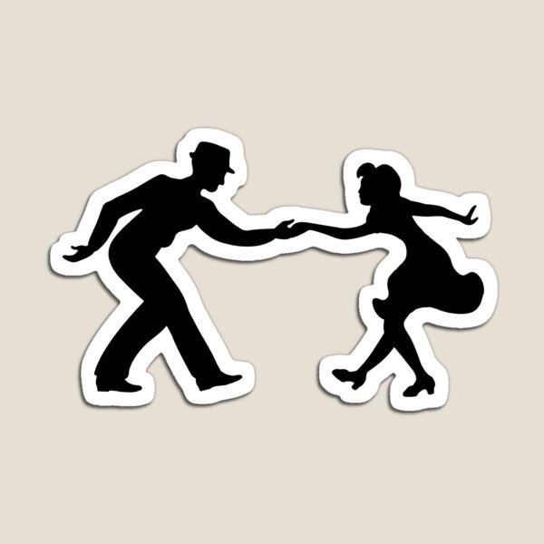 Item preview, Swing Dance Couple designed and sold by MarketVisionAV.