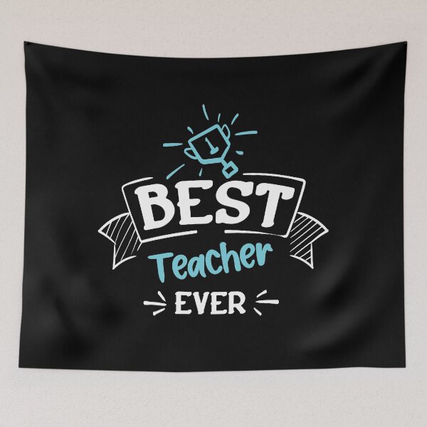 Item preview, #1 Best Teacher Ever - Teacher Appreciation Gift designed and sold by ColorfulMystic.