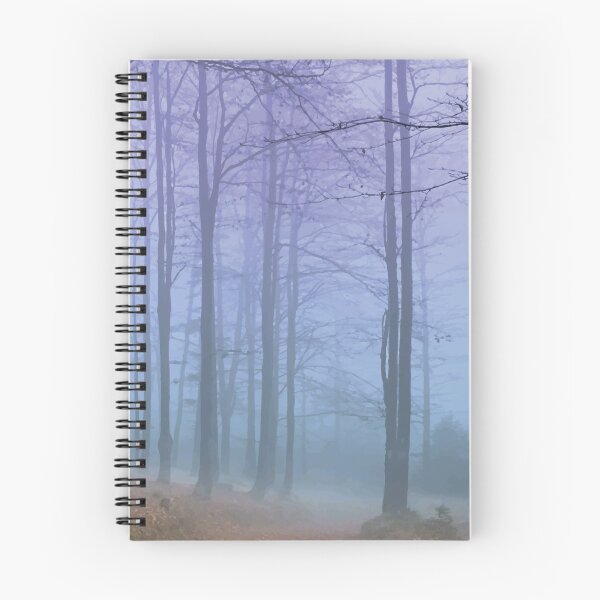 Item preview, Blue Fog and the Fall Trees designed and sold by PlanetPrints.