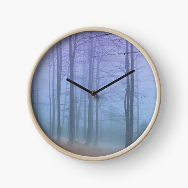 Item preview, Blue Fog and the Fall Trees designed and sold by PlanetPrints.