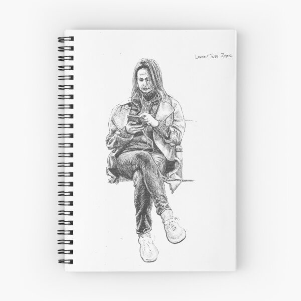 Item preview, Sketchbook, London Tube Rider designed and sold by camlette.