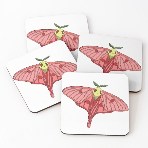 Item preview, Strawberry Moth designed and sold by happyhayze.